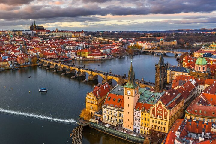Experience the charm of Prague with stunning views from the river. Discover historic bridges iconic architecture and a taste of traditional Czech cuisine on this unforgettable journey.